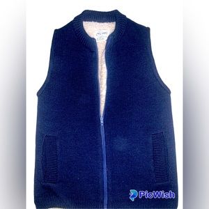 Vintage Sperry Topsider wool vest XS